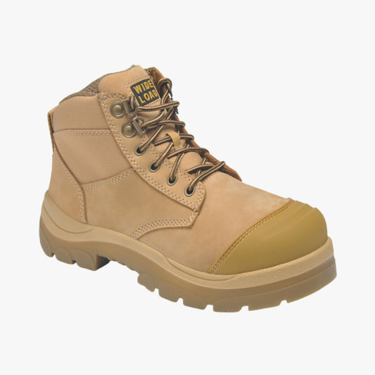 690WL - Wheat Lace Up Safety Boot 15cm (6")