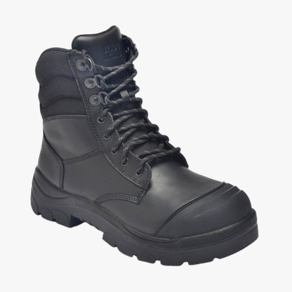 890BZ - Black - Side Zip - 20cm (8")