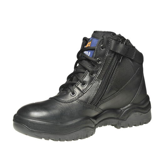 Lace Up Zip Sider 6" Non Safety Boot